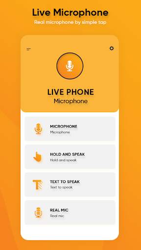 Live Microphone & Announcement Mic screenshot 1