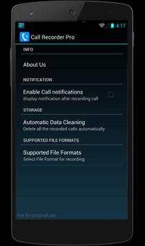 Automatic Call Recorder Free screenshot 5