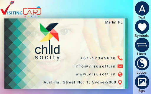 Visiting Card Maker screenshot 3