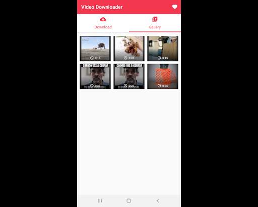 VideoDown screenshot 2