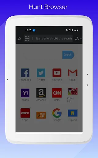 Hunt Browser - Super Quick Browser screenshot 8