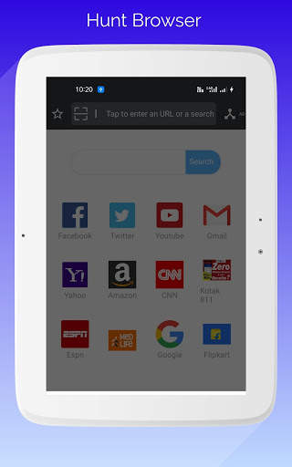 Hunt Browser - Super Quick Browser screenshot 8