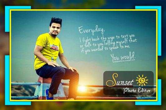 Sunset Photo Editor HD screenshot 4