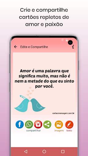 Mensagens e Figurinhas para Casais e Namorados скриншот 1