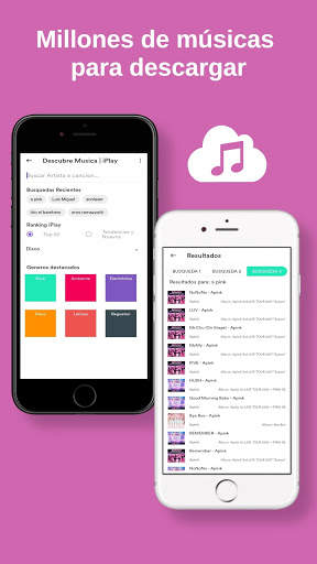 Free Music Downloader  Reproductor de música iPlay 2 تصوير الشاشة