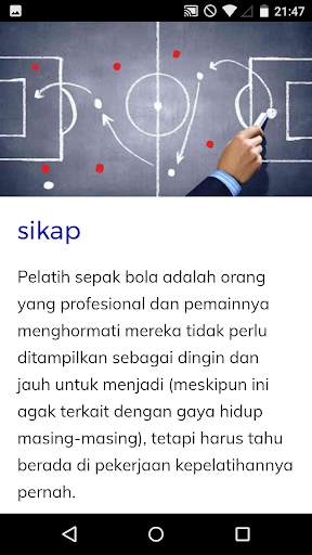 Kursus Pelatih Sepak Bola screenshot 3