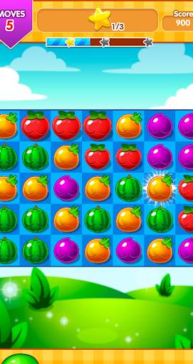 Fruit Juice match 3 game screenshot 1