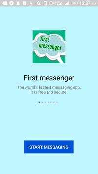 First messenger screenshot 1