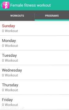 Female Fitness Workout screenshot 6