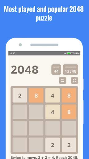 2048 classic puzzle  5 games screenshot 2