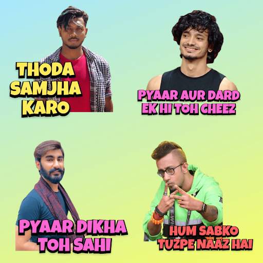Hip Hop Stickers ( Raftaar, Emiway ) WAStickerApps screenshot 7
