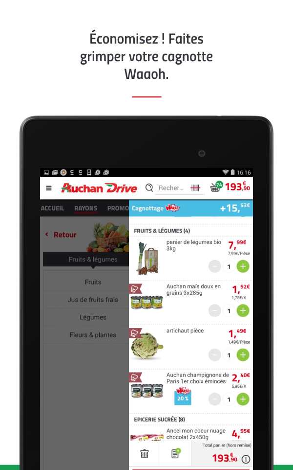 AuchanDrive - courses drive screenshot 24