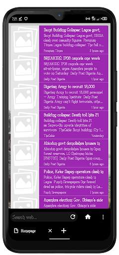 LTE Browser screenshot 5