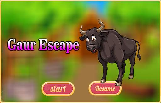Free New Escape Game 118 Gaur Escape screenshot 3