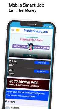 Mobile Smart Job - Complete Job & Earn Money स्क्रीनशॉट 1