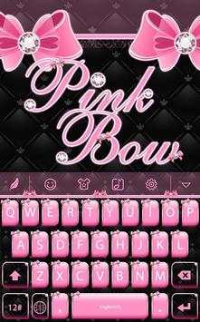 Pink bow for HiTap Keyboard screenshot 1