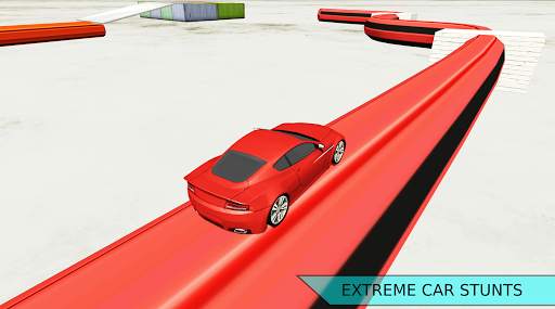 Extreme Car Stunts - 3D Ramp Driving Games 2021 screenshot 3