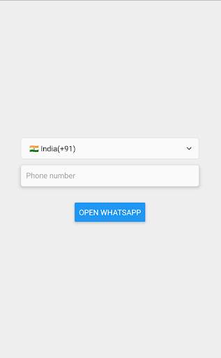 Wapify | Whatsapp directly to phone number screenshot 1