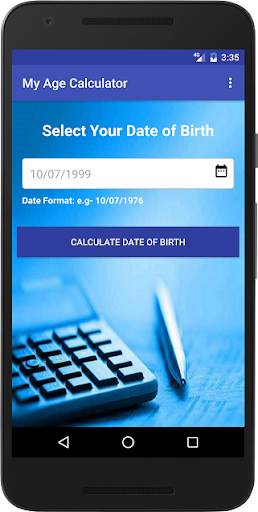 My Age Calculator screenshot 1