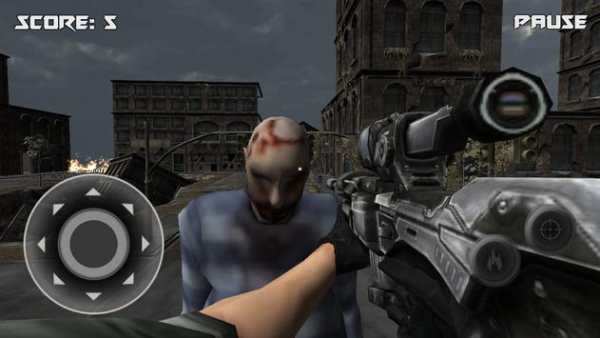 Perang zombie: ditembak api screenshot 1