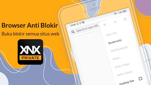 XNX Browser Private - Browser Anti Blokir 2021 screenshot 1