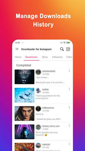 Downloader for Instagram screenshot 4