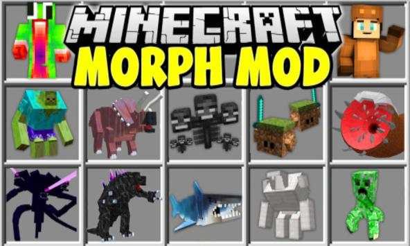 Morph Mod for Minecraft Pocket Edition screenshot 1