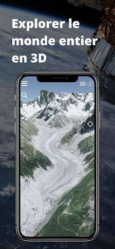 Relief Maps - 3D GPS screenshot 2