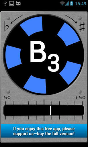 LinoStrobe Lite Chromat. Tuner screenshot 1