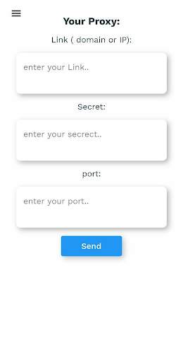 DeeProxy: Free Proxies for Telegram screenshot 5