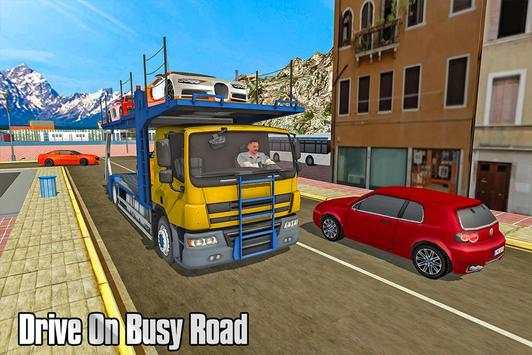 Super Car Transport Truck Drive 2018 screenshot 10