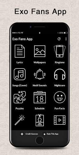 Exo Songs Lyrics & Wallpapers screenshot 6