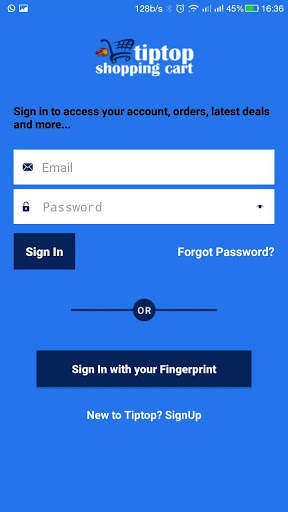 Tiptop Shopping Cart: South Africa's Online Store screenshot 1