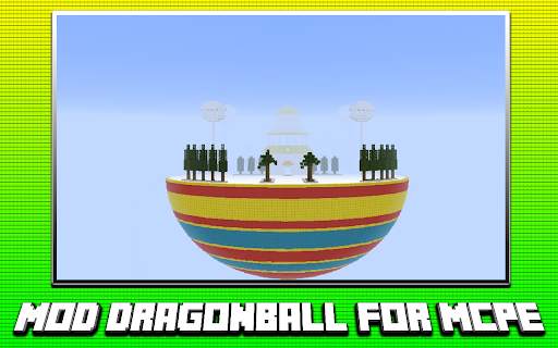 Mod Skin Dragonball Saiyan for Minecraft 2022 screenshot 1