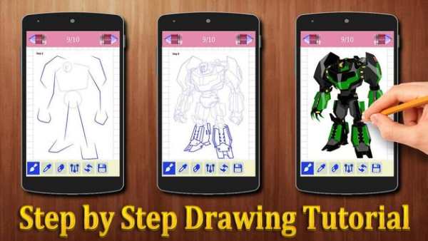 How to Draw Robot Transformers screenshot 1