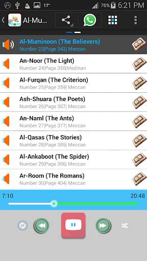 Holy Quran mp3 full 2 screenshot 3
