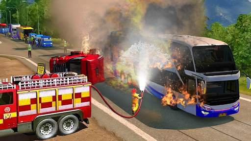 Bus Game Crazy Driving Game screenshot 2