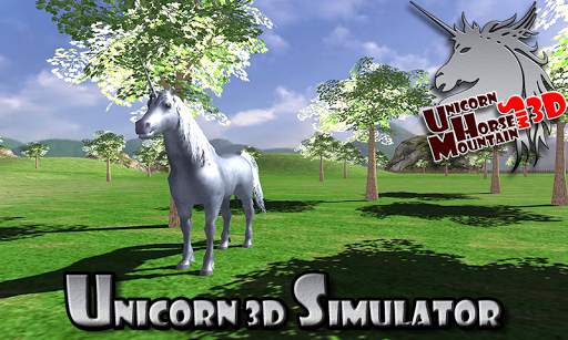 Unicorn Horse Mountain Sim 3D screenshot 5