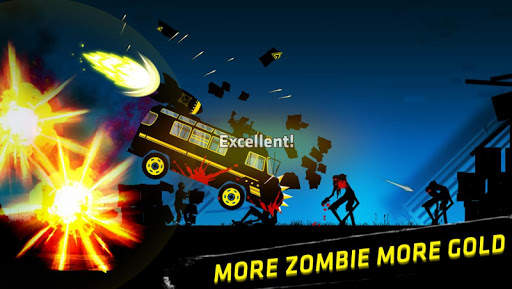 Stickman Racer: Survival Zombie screenshot 1