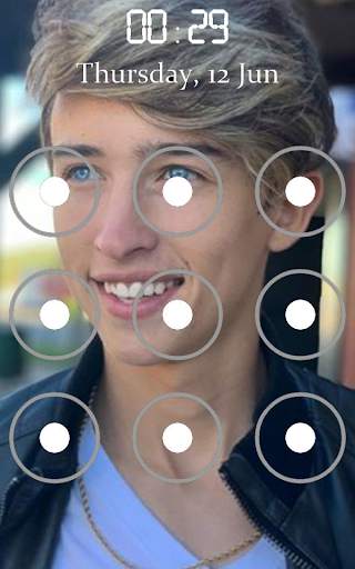 Maverick Baker Pattern Lock Screen screenshot 1