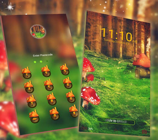 Mushroom Launcher Theme screenshot 4