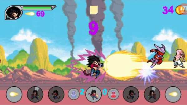 Mini Goku Saiyan Warrior screenshot 3