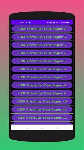 CISF Exam Study screenshot 2