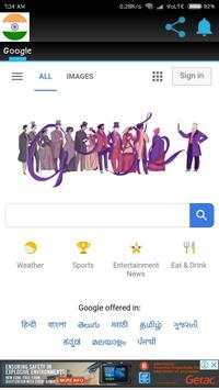 IGB - Indian Google Browser screenshot 1