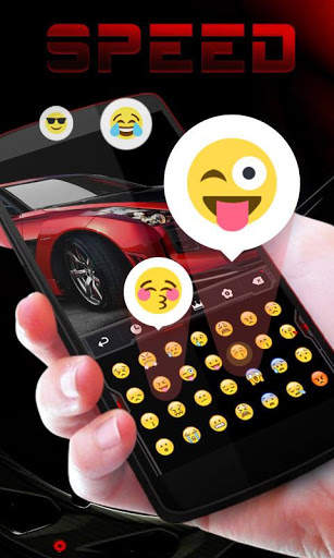 Speed GO Keyboard Theme screenshot 5