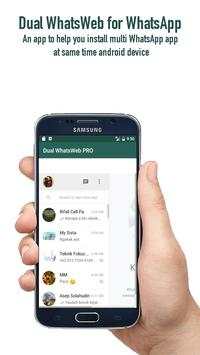 Dual WhatsWeb for WhatsApp screenshot 2