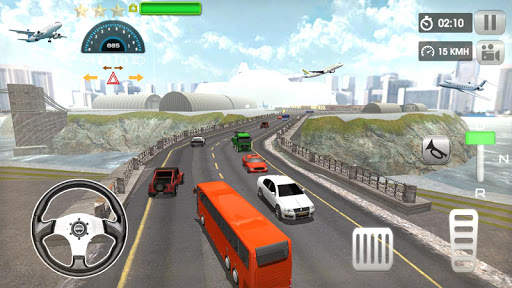 Mountain Bus Driver 3D screenshot 2
