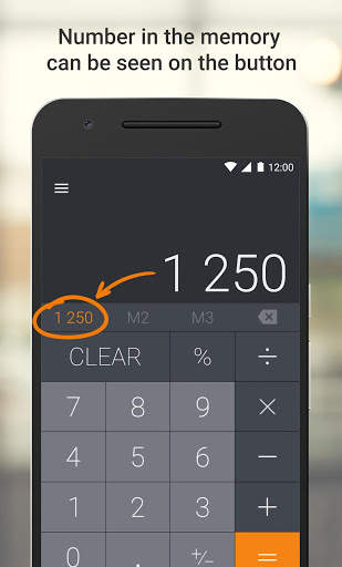 Calculator with Memory Plus Free screenshot 3