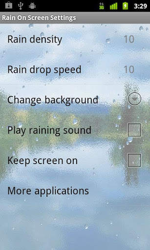 Rain On Screen (free) screenshot 4