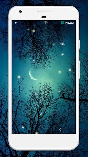 Night Forest Live Wallpaper screenshot 8